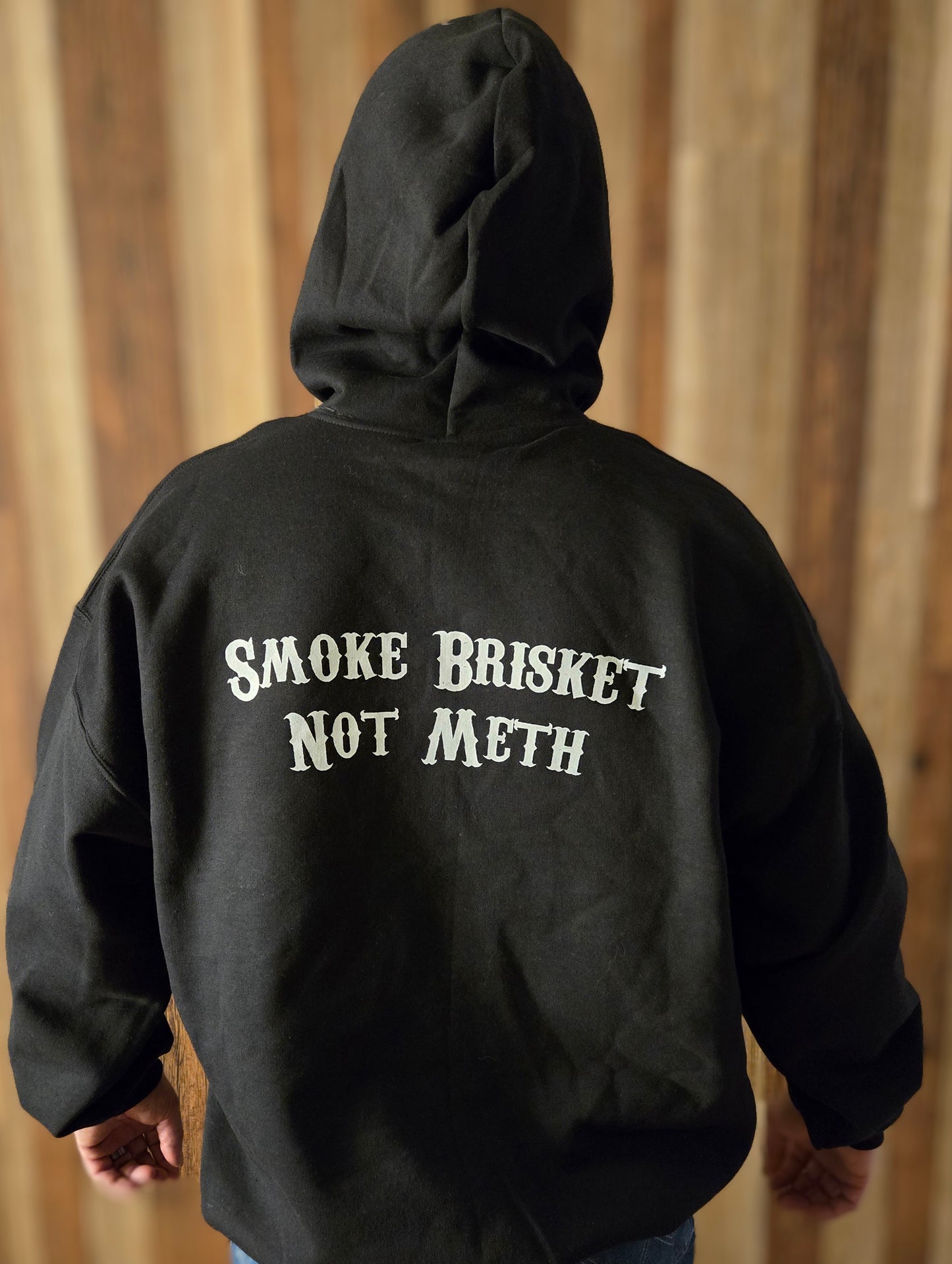 Battle Born Hoodie Smoke Brisket Not Meth