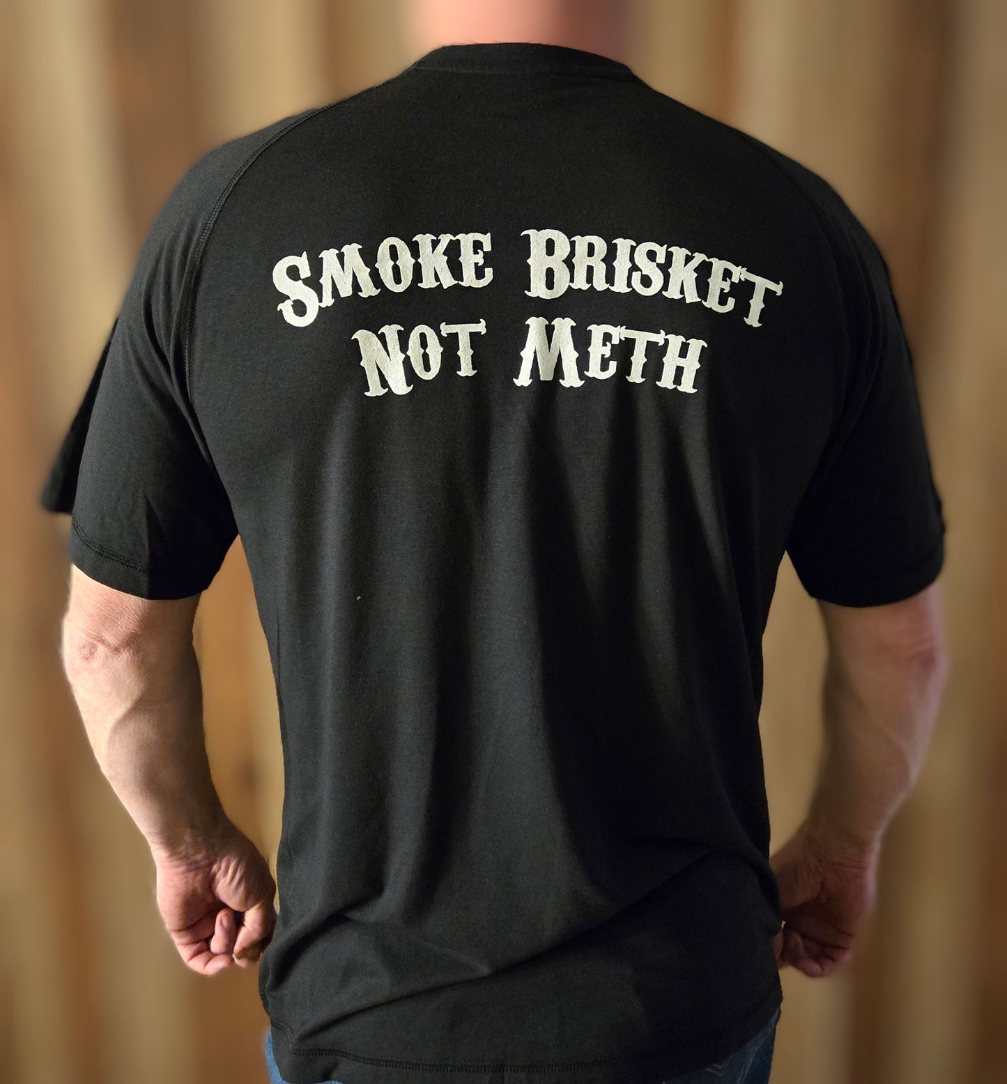 Battle Born T-Shirt Smoke Brisket Not Meth