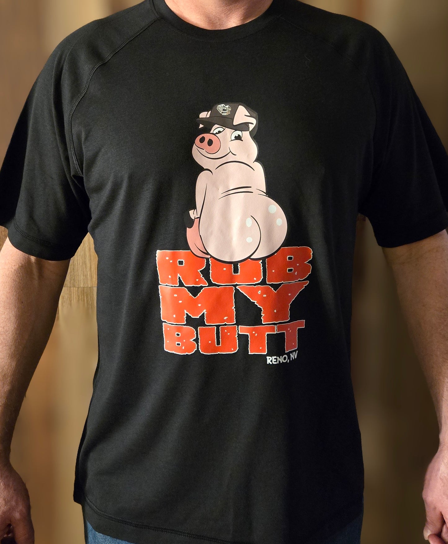 Battle Born T-Shirt Rub My Butt
