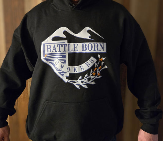 Battle Born Hoodie Smoke Brisket Not Meth